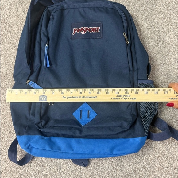 Pre-owned Blue jansport laptop backpack - Picture 6 of 9